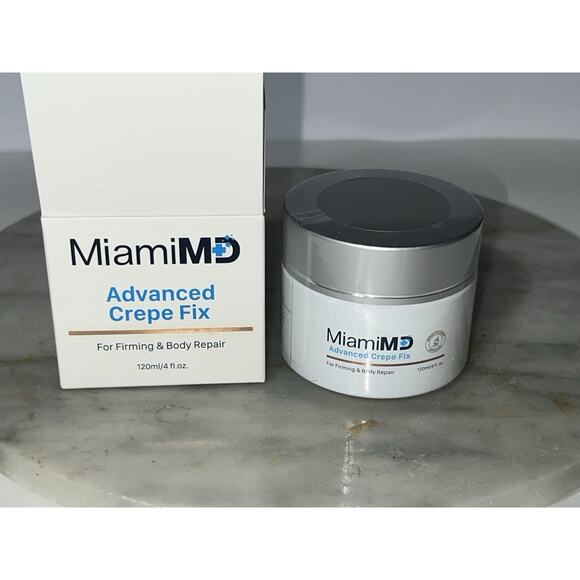 Miami MD Advanced Crepe Fix For Firming + Body Repair 120ml / 4oz NIB SEALED! - Picture 3 of 4
